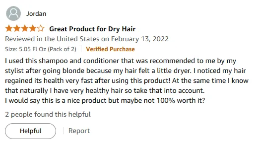 I Revived My Dry Blonde Hair Quickly with This Shampoo