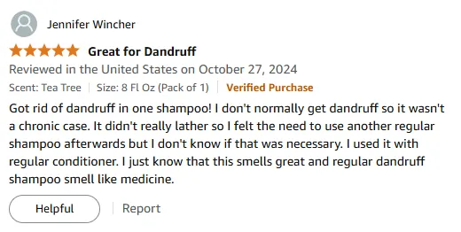 I Beat Dandruff Fast with This Great-Smelling Shampoo