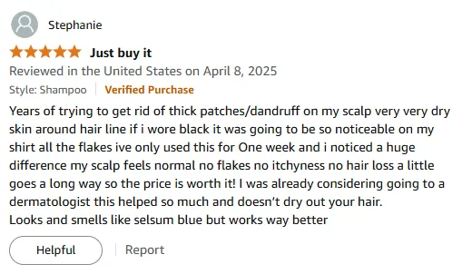 I Cured My Dandruff in One Week with This Shampoo