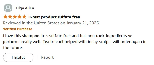 I Love This Sulfate Free Shampoo for Itchy Scalp Relief