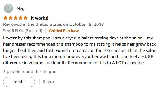 I Love This Shampoo for Faster Hair Growth and Volume