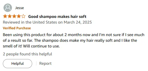 My Shampoo Review: Soft Hair and Great Smell
