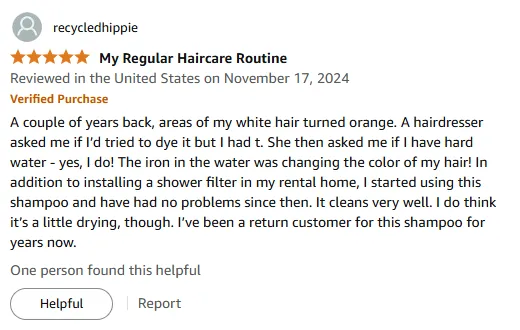 I Fixed My Orange Hair with Hard Water Shampoo