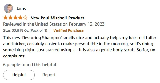 I Love How Restoring Shampoo Boosts My Hair Volume