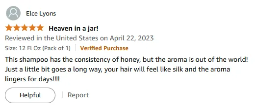 My Honest Review of Honey-Consistency Shampoo with Heavenly Aroma