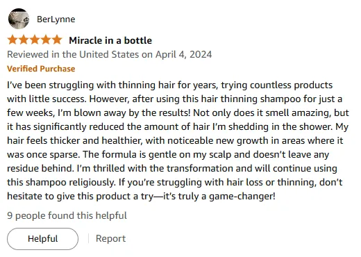 I Beat Hair Loss with This Thinning Shampoo