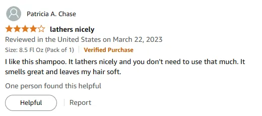 My Favorite Shampoo for Rich Lather and Soft Hair