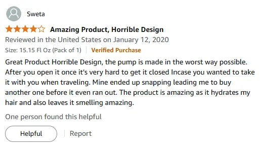 My Shampoo Review: Great Hydration But Pump Flaw