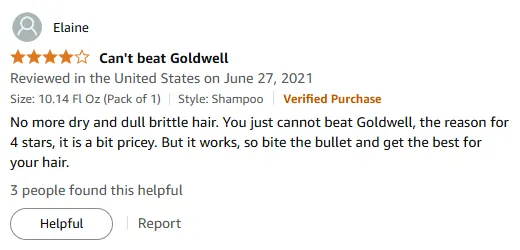 I Revived My Dry Hair with Goldwell Shampoo