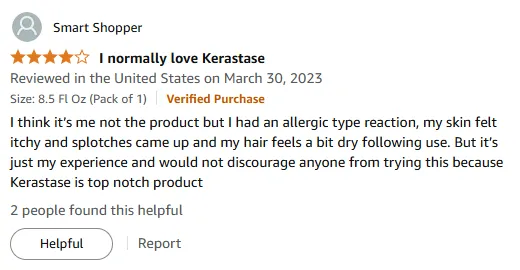 My Kerastase Shampoo Review: Itchy Skin but Top Quality