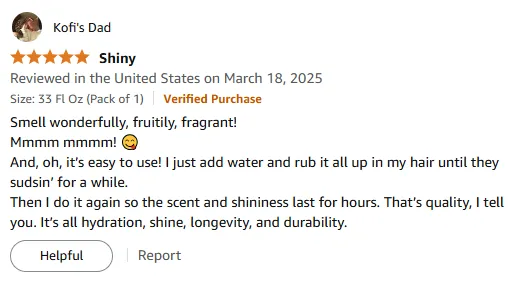 My Shampoo Review: Fruit Scent and Lasting Shine