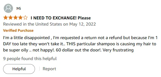 My Shampoo Made Hair Oily: Disappointing Review