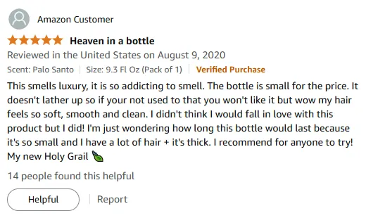 My Holy Grail Shampoo for Soft Hair Review