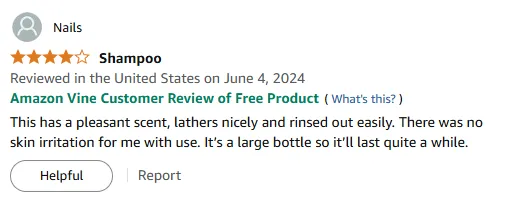 My Shampoo Review: Pleasant Scent and No Irritation