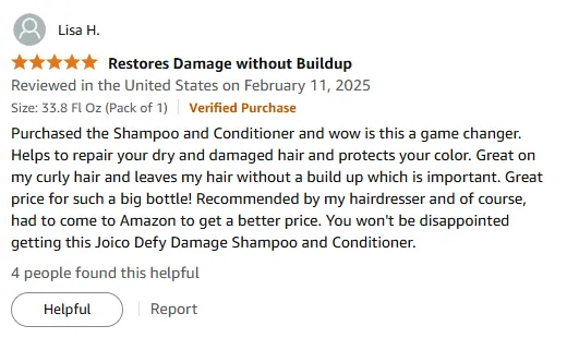 My Joico Defy Damage Shampoo Review: Repairs Hair & Protects Color