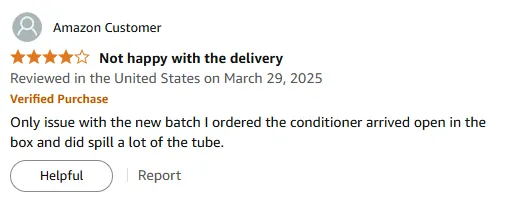 My Conditioner Spill Issue: Packaging Fix Needed