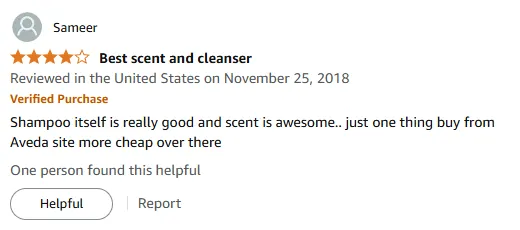 My Shampoo Review: Great Scent and Cheap on Aveda