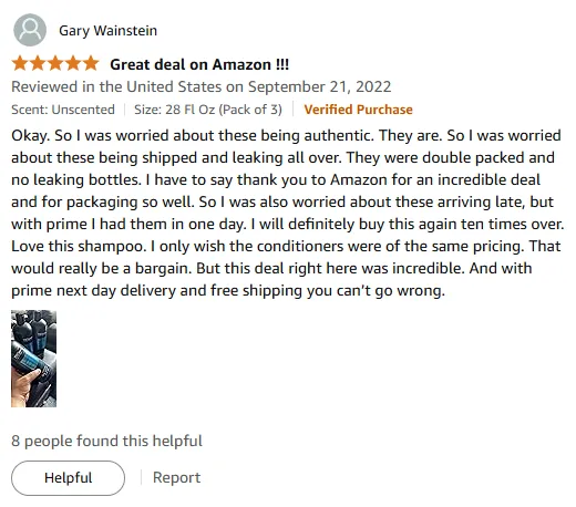 My Shampoo Review: Amazing Deal and Fast Delivery