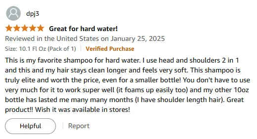 My Top Hard Water Shampoo for Soft Hair