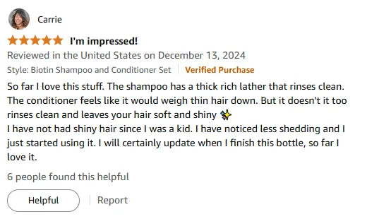 I Love This Shampoo for Soft, Shiny Hair