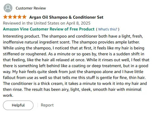 My Gentle Shampoo for Sleek Hair Review