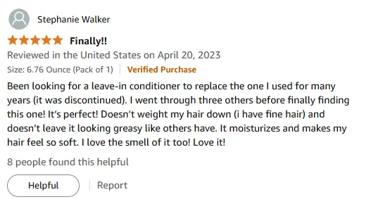 My Perfect Leave-In Conditioner for Fine Hair