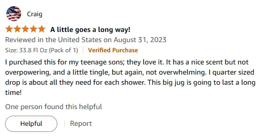 My Teen Sons Love This Long-Lasting Gentle Shampoo