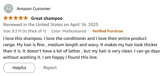 I Love This Shampoo for Thicker, Clean Hair