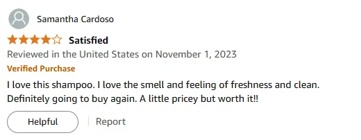 I Love This Fresh-Smelling Shampoo Worth It