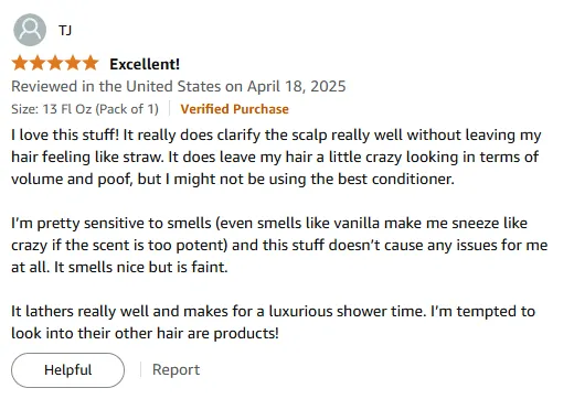 Why I Love This Clarifying Shampoo for Sensitive Scalp