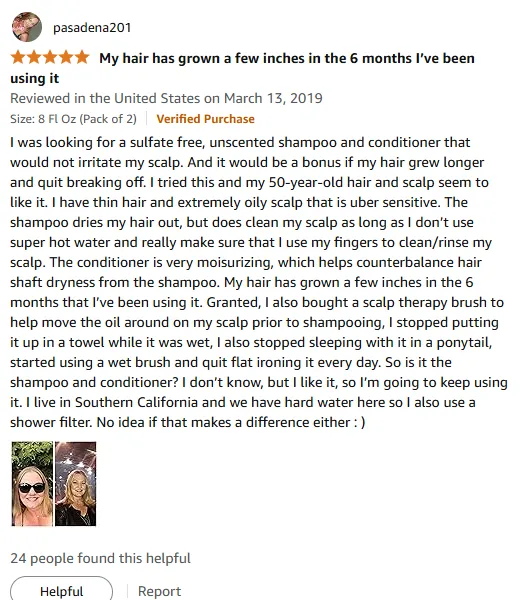 My Sulfate-Free Shampoo Success: Hair Growth Review