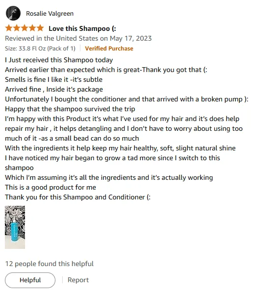 My Shampoo Repairs Hair and Boosts Growth