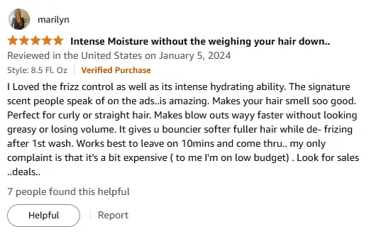 My Frizz Control Shampoo Review for Hydrated Hair