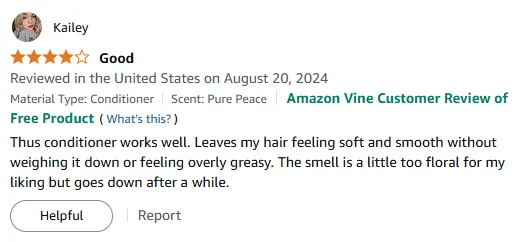 My Hair Feels Soft and Smooth with This Conditioner