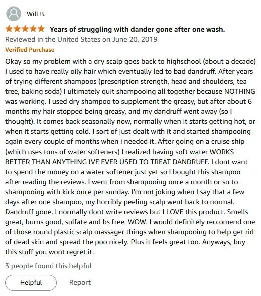 I Conquered Dandruff with Sulfate-Free Shampoo