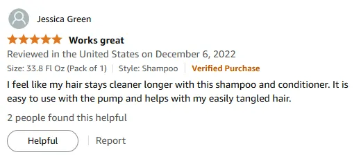 I Love This Shampoo for Cleaner, Tangle-Free Hair