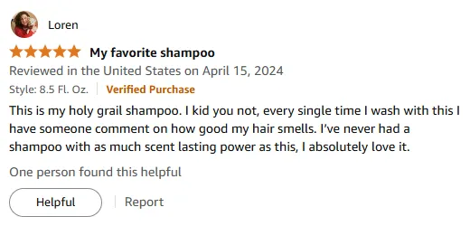 My Holy Grail Shampoo for Long-Lasting Scent