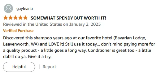 My Go-To Long-Lasting Hotel Shampoo