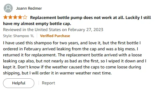 My Shampoo Review: Love It Despite Leaky Caps