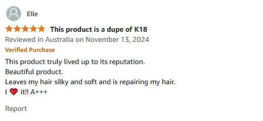 My Hair Feels Silky and Repaired with This Shampoo
