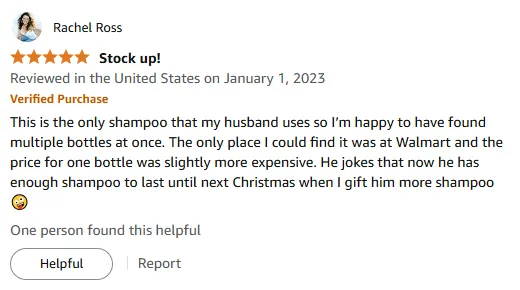 I Found My Husband's Exclusive Shampoo in Bulk at Walmart
