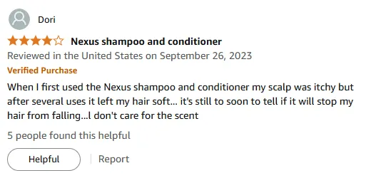 My Nexus Shampoo Review: Itchy Scalp to Soft Hair