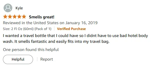 My Top Travel Shampoo for Fresh Scent