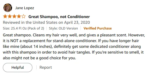 My Shampoo Review: Cleans Well with Pleasant Scent