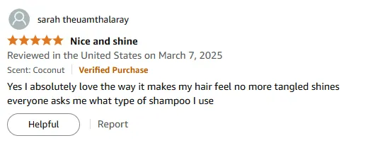 My Secret to Shiny Untangled Hair