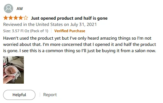 My Half-Empty Shampoo Bottle Review