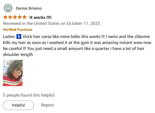 My Thick Hair Savior Shampoo for Chlorine Damage