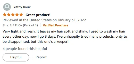 My Honest Review: Light Shampoo for Soft, Shiny Hair