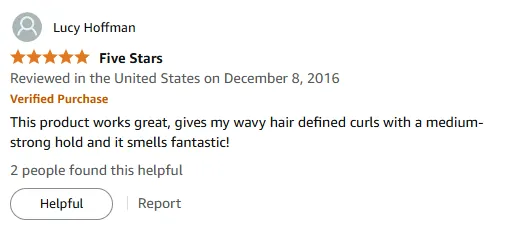 I Love This Shampoo for Defined Curls and Great Scent