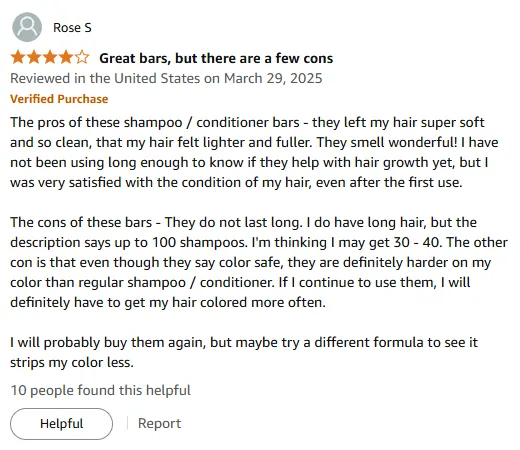 My Shampoo Bar Review: Soft, Clean Hair Results